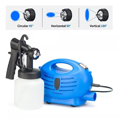 Pistola de Pintura Con Compresor Portatil